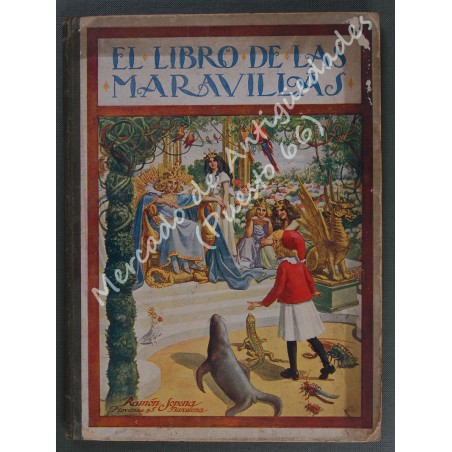 BIBLIOTECA PARA NIÑOS - EL LIBRO DE LAS MARAVILLAS - 1920