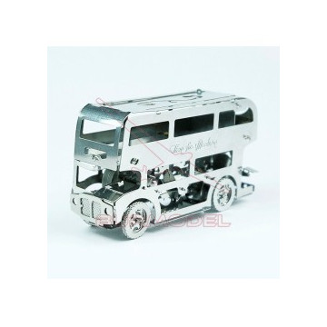 Maqueta de metal autobús...