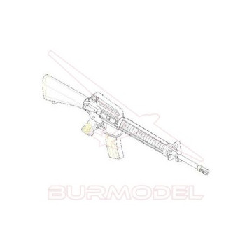 Maqueta armas AR15/M16/M4...