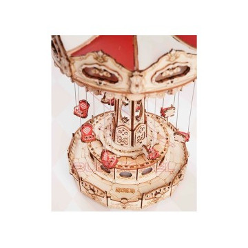 Maqueta de madera mecánica...