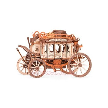 Maqueta de madera para...