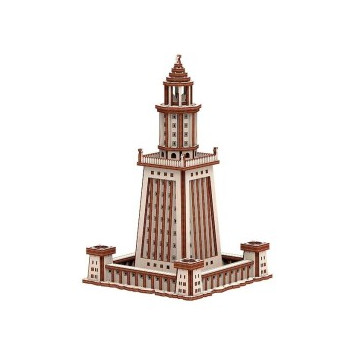 Maqueta de madera Faro de...