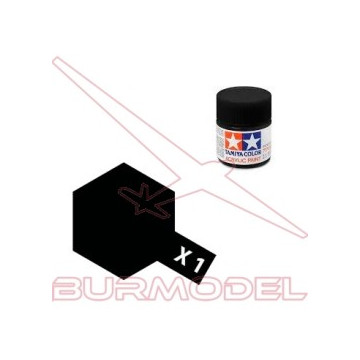 Pintura Tamiya X-1 Black...