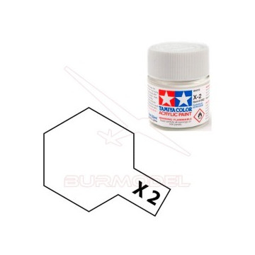 Pintura Tamiya X-2 White...