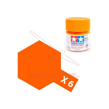 Pintura Tamiya X-6 Orange...