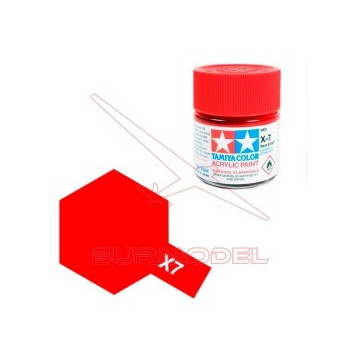 Pintura Tamiya X-7 Red...