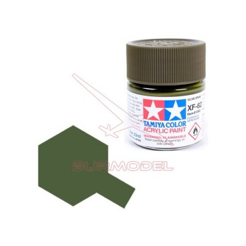 Pintura Tamiya XF-62 Flat...