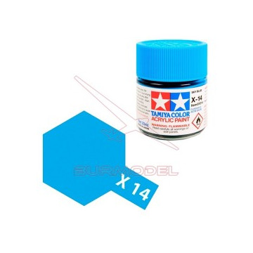 Pintura X-14 Sky Blue Gloss...
