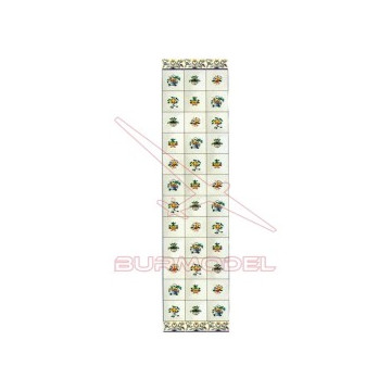 DM Baldosa floreros 17.5x28
