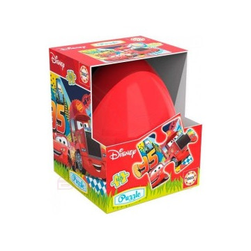 Puzzle huevo Cars 48 piezas