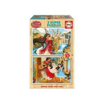 Puzzle en madera Elena de...
