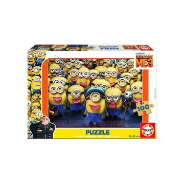 Puzzle 100 piezas Gru mi...