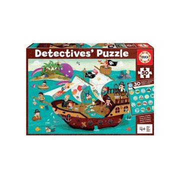 Detectives Piratas Puzzle...