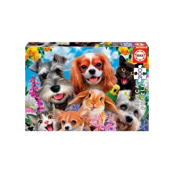Puzzle Selfie de mascotas...