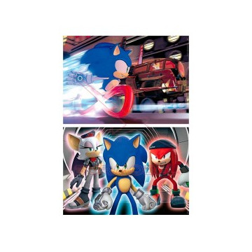 Puzzles Sonic 2x100 piezas