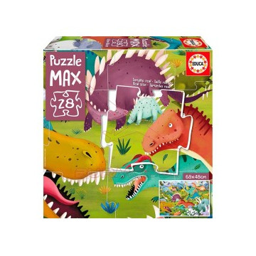 Puzzle MAX Dinosaurios 28...