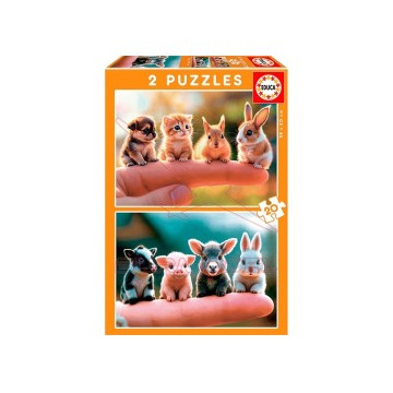 Pack 2 puzzles 20 piezas...