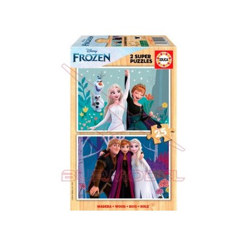 Pack 2 puzzles Frozen 25...