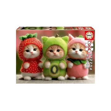 Puzzle 200 piezas Gatitos...