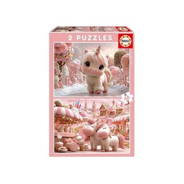 Pack 2 puzzles 48 piezas...