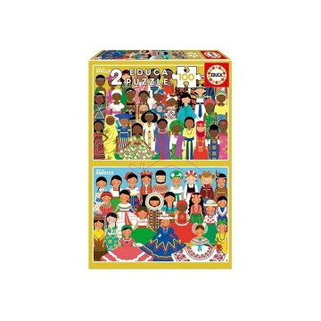 Puzzle 100 piezas Niñas de...