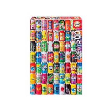 Puzzle 500 piezas Lata...