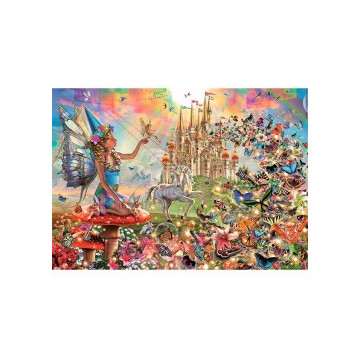 Puzzle Hadas y mariposas...