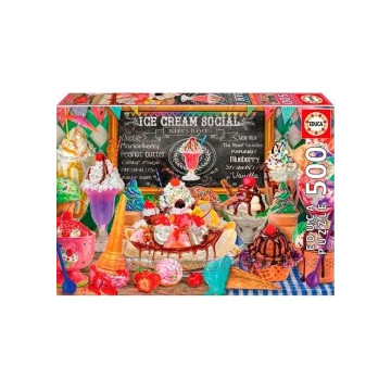 Puzzle Heladería 500 piezas