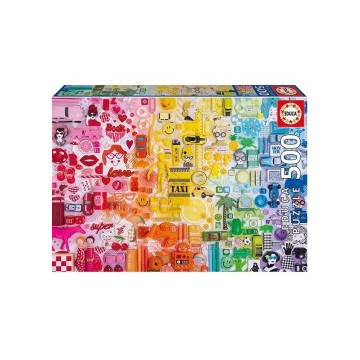 Puzzle 500 piezas Collage...