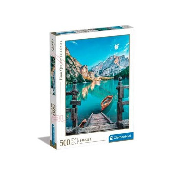 Puzzle 500 piezas Lago Braies