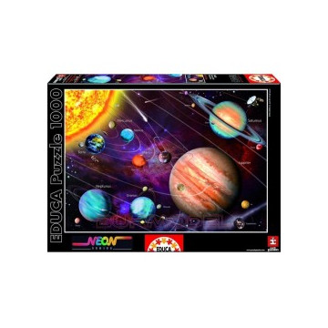 Puzzle neón 1000 piezas...