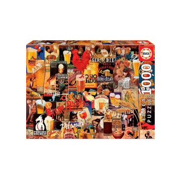 Puzzle 1000 piezas cerveza...