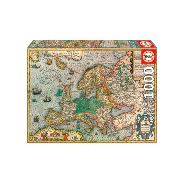 Puzzle 1000 piezas Mapa de...