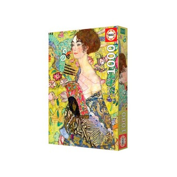 Puzzle 1000 piezas Dama con...