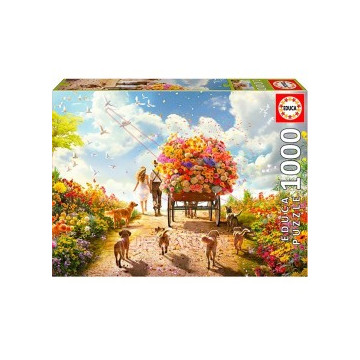 Puzzle 1000 piezas Carro de...