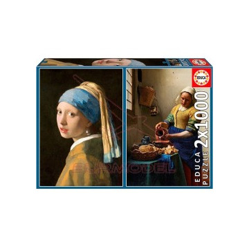 Pack puzzles 2x1000 piezas...