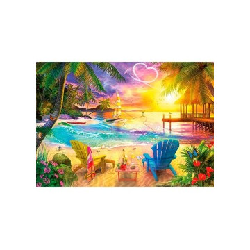 Puzzle 1000 piezas Playa...