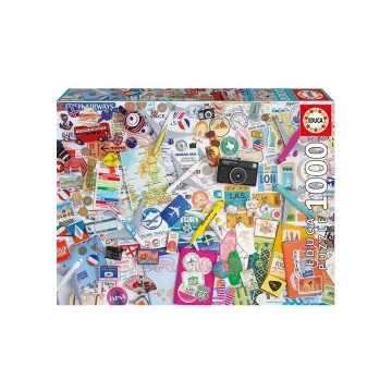 Puzzle Collage de viajes...