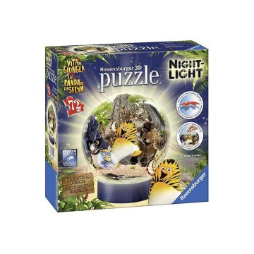 Puzzle 3D lámpara La panda...
