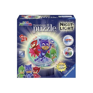 Puzzle 3D lámpara PJ Mask 2...