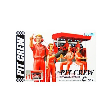 Maqueta Pitwall stand...