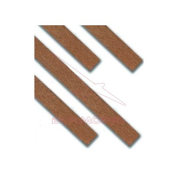 Listón nogal 2x7mm (4...