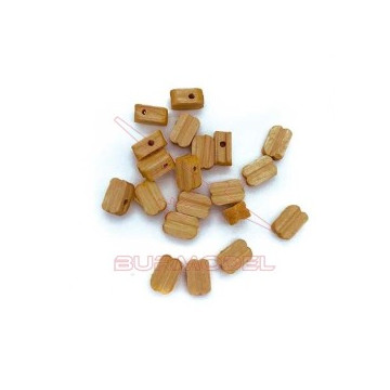 Motón de Boj 3mm 20 unds