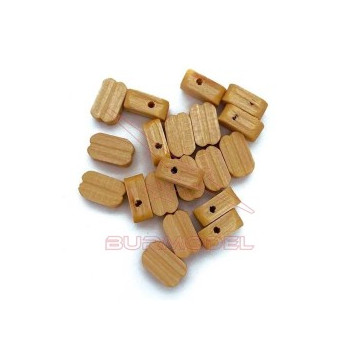 Motón de Boj 7mm (20 unds)