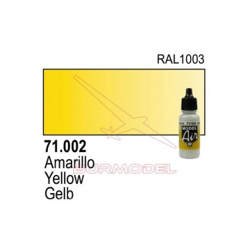Pintura Vallejo Amarillo 002
