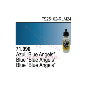 Pintura Vallejo Angel Azul 090