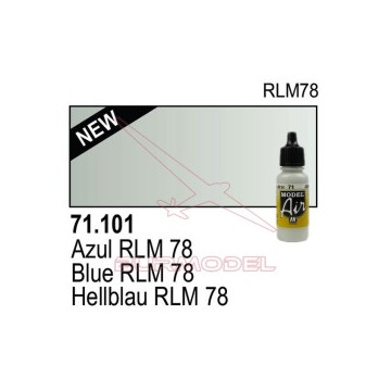 Pintura Vallejo Azul RLM 78...