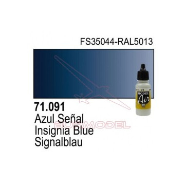 Pintura Vallejo Azul señal 091