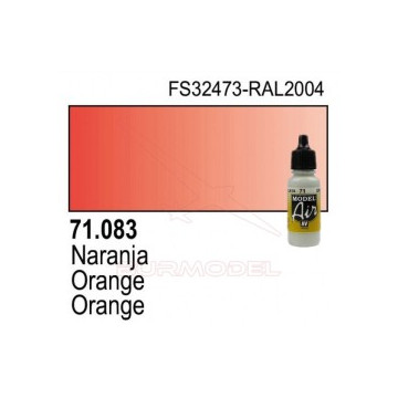 Pintura Vallejo Naranja 083