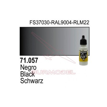 Pintura Vallejo Negra